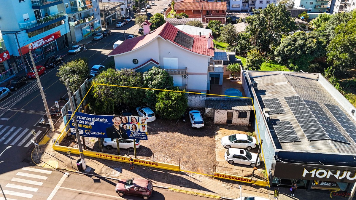 Terreno de esquina para venda em Frederico Westphalen/RS